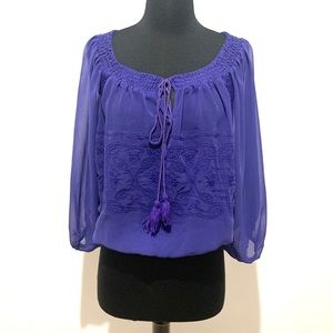 KARISS Peasant Blouse